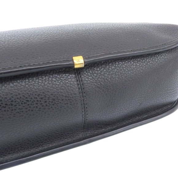 GUCCI Black Leather Shoulder Bag - Picture 6 of 9